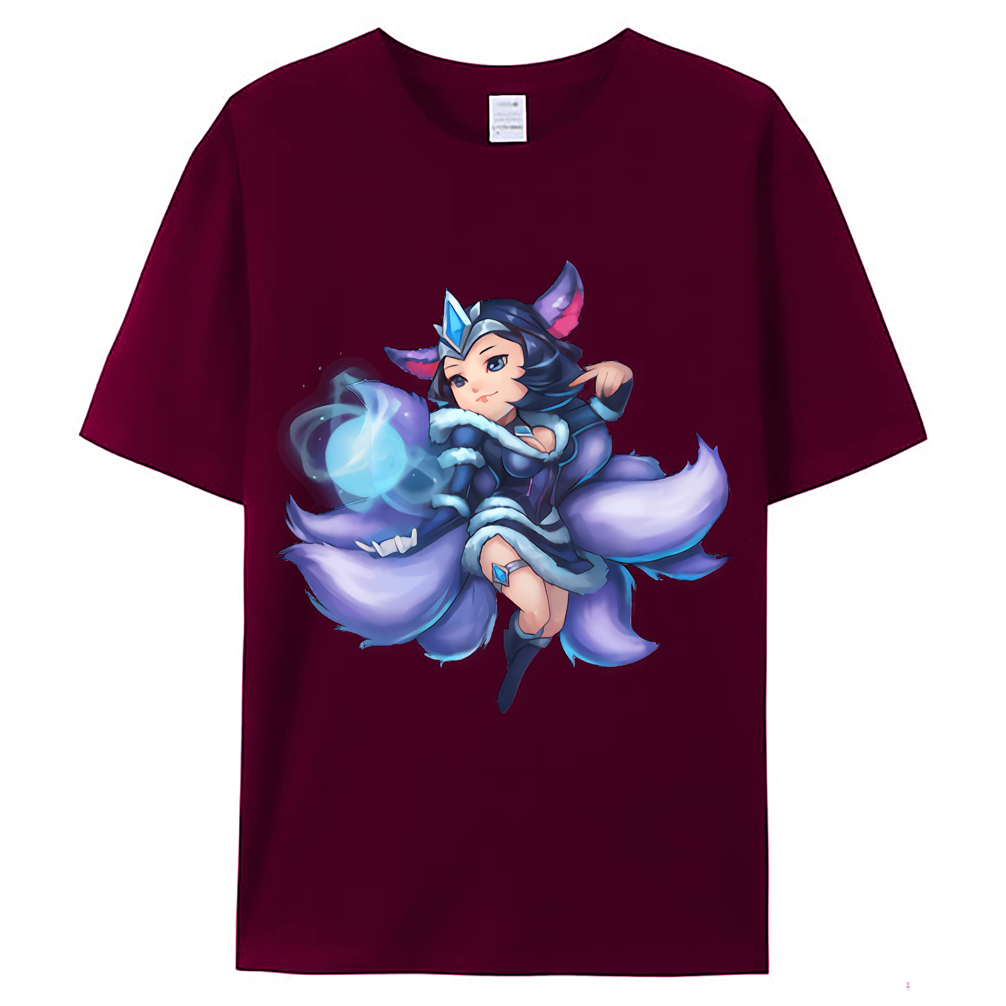 （画像用） リーグ・オブ・レジェンド League of Legends LOL レディースカジュアルプリントTシャツ（綿100％）